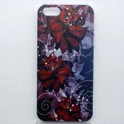 MINIOPAL CASE 14559 [iPhone5用 背面カバータイプ PR プリント花]