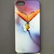 MINIOPAL CASE 04567 [iPhone5用 背面カバータイプ PR アニマルプリント蝶]