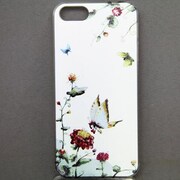 MINIOPAL CASE 14573 [iPhone5用 背面カバータイプ PR アニマルプリント蝶花]