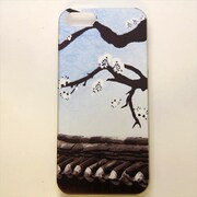 MINIOPAL CASE 04598 [iPhone5用 背面カバータイプ PR プリント花]