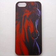 MINIOPAL CASE 94622 [iPhone5用 背面カバータイプ PR アニマルプリント馬]