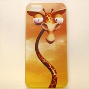 MINIOPAL CASE 14658 [iPhone5用 背面カバータイプ PR アニマルプリントキリン]
