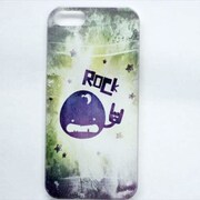 MINIOPAL CASE 04765 [iPhone5用 背面カバータイプ PR プリントROCK]