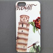 MINIOPAL CASE 04840 [iPhone5用 背面カバータイプ PR プリントピサの斜塔]