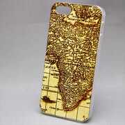 MINIOPAL CASE 15297 [iPhone5用 背面カバータイプ PR 地図プリント]