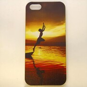MINIOPAL CASE 14924 [iPhone5用 背面カバータイプ PR プリント夕焼け]