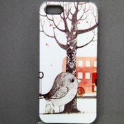 MINIOPAL CASE 14931 [iPhone5用 背面カバータイプ PR アニマルプリント鳥]