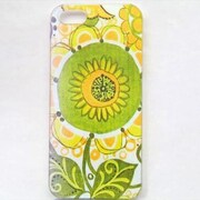 MINIOPAL CASE 04970 [iPhone5用 背面カバータイプ PR カラフルプリント花]