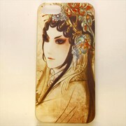 MINIOPAL CASE 15006 [iPhone5用 背面カバータイプ PR 中国風少女プリント]