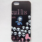 MINIOPAL CASE 15044 [iPhone5用 背面カバータイプ PR スカルプリント]