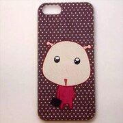 MINIOPAL CASE 15082 [iPhone5用 背面カバータイプ PR プリント宇宙人]