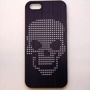 MINIOPAL CASE 15112 [iPhone5用 背面カバータイプ PR スカルプリント]