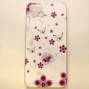 MINIOPAL CASE 05168 [iPhone5用 背面カバータイプ PR プリント花蝶]