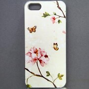 MINIOPAL CASE 05205 [iPhone5用 背面カバータイプ PR プリント花蝶]