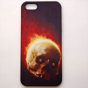 MINIOPAL CASE 95209 [iPhone5用 背面カバータイプ PR スカルプリント]