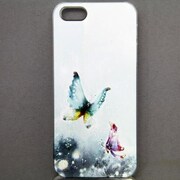MINIOPAL CASE 05212 [iPhone5用 背面カバータイプ PR アニマルプリント蝶]
