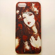 MINIOPAL CASE 15334 [iPhone5用 背面カバータイプ PR アニメ風少女プリント]