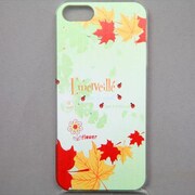 MINIOPAL CASE 95438 [iPhone5用 背面カバータイプ PR プリント葉っぱ紅葉]