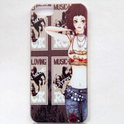 MINIOPAL CASE 15464 [iPhone5用 背面カバータイプ PR 少女プリント]