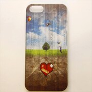 MINIOPAL CASE 15518 [iPhone5用 背面カバータイプ PR ハートプリント]