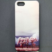 MINIOPAL CASE 15549 [iPhone5用 背面カバータイプ PR プリント花]