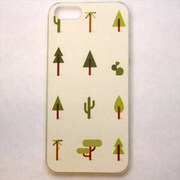MINIOPAL CASE 95551 [iPhone5用 背面カバータイプ PR プリント木]
