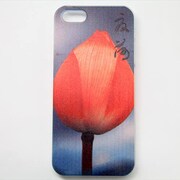 MINIOPAL CASE 85606 [iPhone5用 背面カバータイプ PR プリント花]