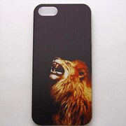 MINIOPAL CASE 15617 [iPhone5用 背面カバータイプ PR アニマルプリントライオン]