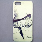 MINIOPAL CASE 15655 [iPhone5用 背面カバータイプ PR 美少女プリント]