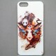 MINIOPAL CASE 15679 [iPhone5用 背面カバータイプ PR アニマルプリントサルパンダ]