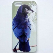 MINIOPAL CASE 15709 [iPhone5用 背面カバータイプ PR アニマルプリント鳥]