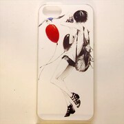 MINIOPAL CASE 15747 [iPhone5用 背面カバータイプ PR 少女プリント]