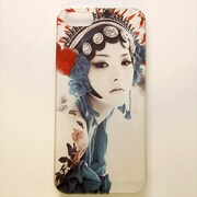MINIOPAL CASE 05755 [iPhone5用 背面カバータイプ PR 中国風少女プリント]