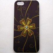 MINIOPAL CASE 95766 [iPhone5用 背面カバータイプ PR プリント花]