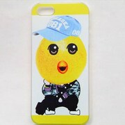 MINIOPAL CASE 15860 [iPhone5用 背面カバータイプ PR アニマルプリントヒヨコ]