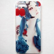 MINIOPAL CASE 95872 [iPhone5用 背面カバータイプ PR 中国風少女プリント]