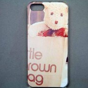MINIOPAL CASE 15891 [iPhone5用 背面カバータイプ PR アニマルプリントベアー]