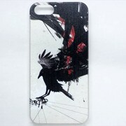 MINIOPAL CASE 15907 [iPhone5用 背面カバータイプ PR アニマルプリント鳥]