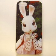 MINIOPAL CASE 15914 [iPhone5用 背面カバータイプ PR アニマルプリントウサギ]