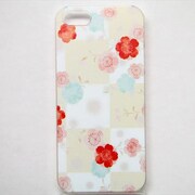 MINIOPAL CASE 96046 [iPhone5用 背面カバータイプ PR プリント花]
