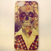 MINIOPAL CASE 06110 [iPhone5用 背面カバータイプ PR スカルプリント]