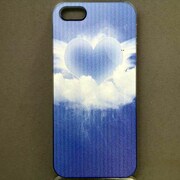 MINIOPAL CASE 96169 [iPhone5用 背面カバータイプ PR ハートプリント]