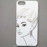 MINIOPAL CASE 96268 [iPhone5用 背面カバータイプ PR 少女プリント]