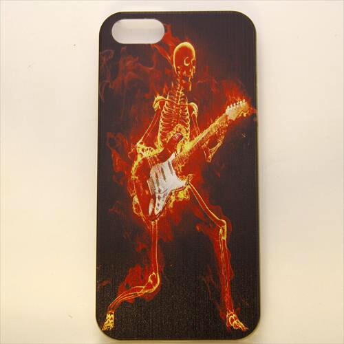 MINIOPAL CASE 96312 [iPhone5用 背面カバータイプ PR スカルプリント]