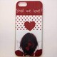 MINIOPAL CASE 06363 [iPhone5用 背面カバータイプ PR ハートプリント]