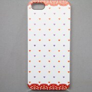 MINIOPAL CASE 96510 [iPhone5用 背面カバータイプ PR ハートプリント]