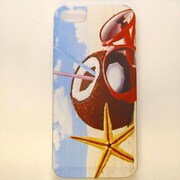 MINIOPAL CASE 96596 [iPhone5用 背面カバータイプ PR プリントココナッツ海]