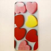 MINIOPAL CASE 06615 [iPhone5用 背面カバータイプ PR ハートプリント]