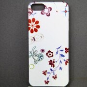 MINIOPAL CASE 96718 [iPhone5用 背面カバータイプ PR プリント花]