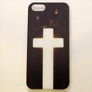 MINIOPAL CASE 16737 [iPhone5用 背面カバータイプ PR プリント十字架]
